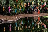 Chiang Mai - The Wat Phan Tao temple, the courtyard. 